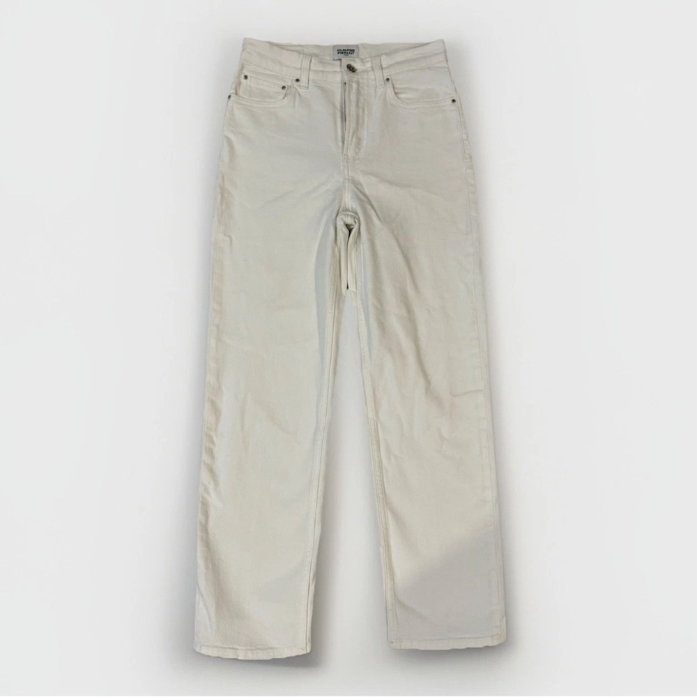 Claudie Pierlot White Straight Leg Women’s Jeans Size 36